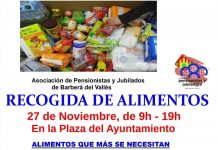 Recogida de alimentos / Recollida d’aliments